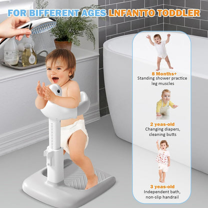 Duck Baby Shower Stand 🦆 | Safe Bath Time for Toddlers | Free Delivery KSA