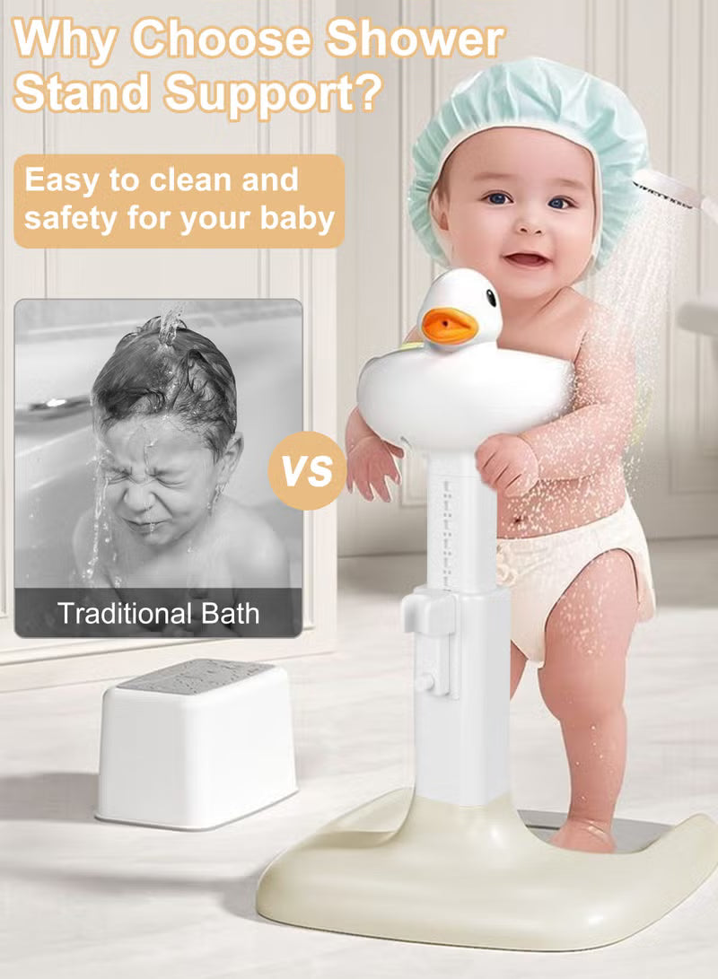 Duck Baby Shower Stand 🦆 | Safe Bath Time for Toddlers | Free Delivery KSA