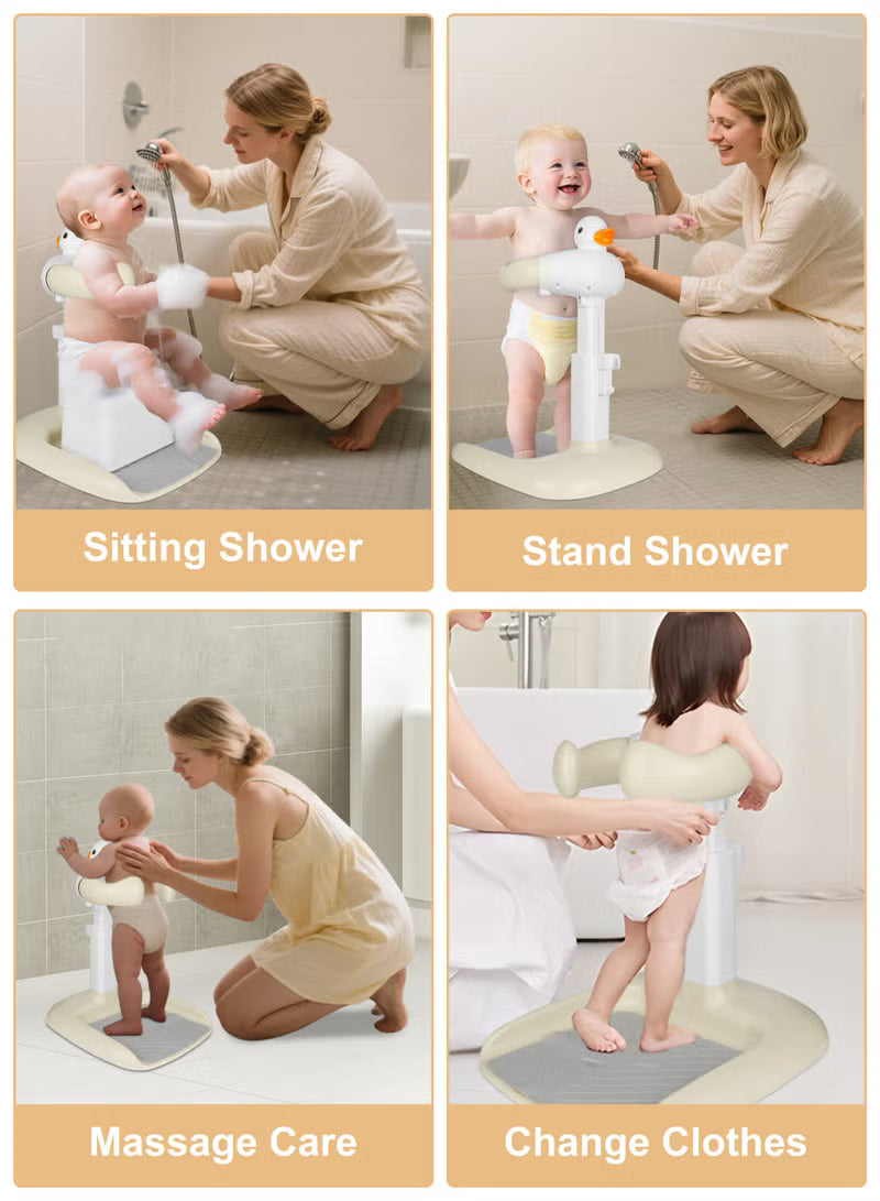 Duck Baby Shower Stand 🦆 | Safe Bath Time for Toddlers | Free Delivery KSA