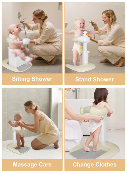 Duck Baby Shower Stand 🦆 | Safe Bath Time for Toddlers | Free Delivery KSA
