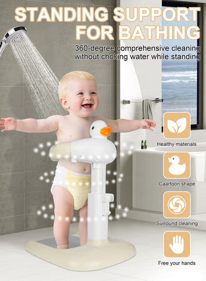 Duck Baby Shower Stand 🦆 | Safe Bath Time for Toddlers | Free Delivery KSA
